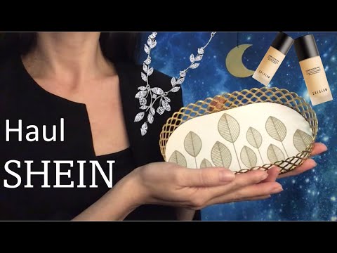 ASMR * Haul SHEIN déco maison make up bijoux