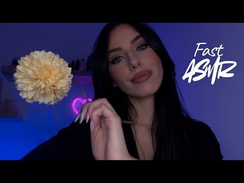 ASMR FAST AND AGGRESSIVE - Scommetto che al minuto 8 proverai TINGLES