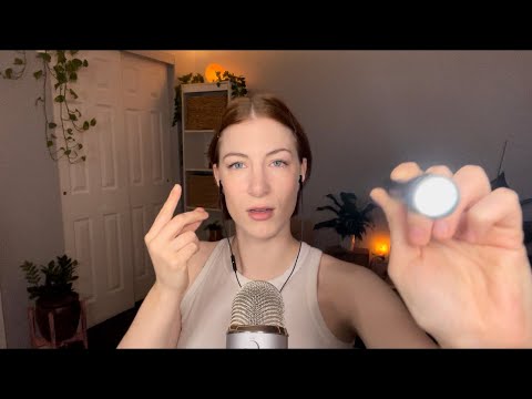 asmr calming hand movements & focus on me light triggers #shorts