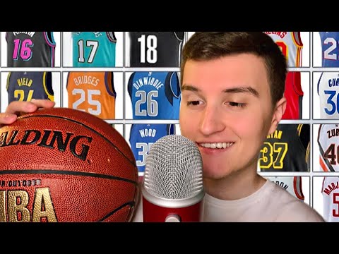 [ASMR] The Best NBA Player at Every Jersey Number 🏀💤