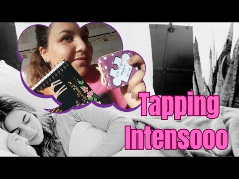 ASMR caseiro| Tapping em objetos aleatórios 💤🤤🎧