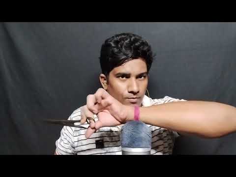 asmr sleep haircutting roleplay mic rubbing sound