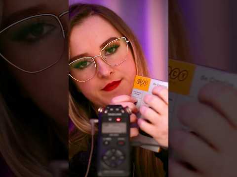 ASMR | TAPPING COM ECO | TASCAM | #asmr #tappingasmr #asmrtriggers