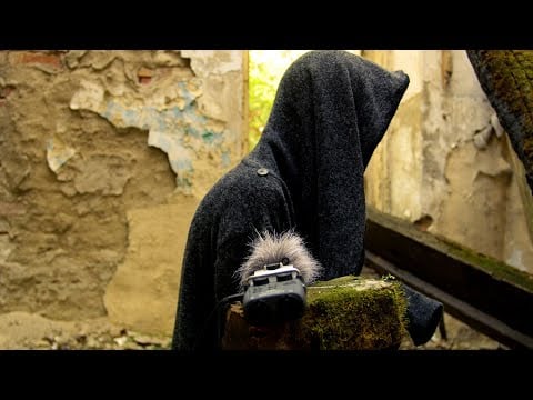 4k ASMR. Witch house / #abandoned  building / #tapping  / #wind / #roleplay.