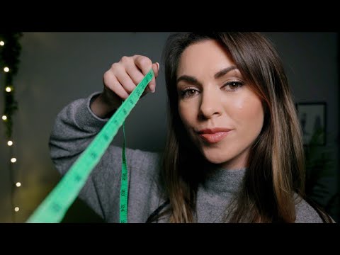 [ASMR] Measuring You VERY Precisely ♡ Close Up Face Measuring & Personal Attention