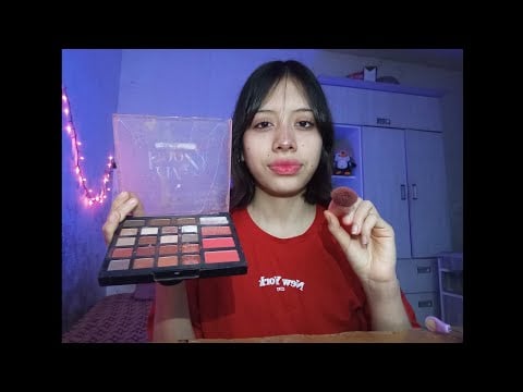 Asmr casero roleplay tu prima te maquilla para una fiesta 💄💕