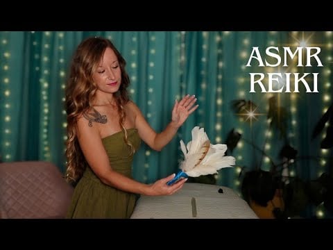 Forest Green ASMR Reiki Healing 🌙 Full Body POV To Clear Energy Blocks for Deep Relaxation