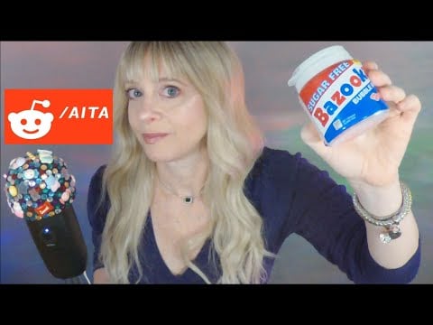 ASMR Gum Chewing Am I The A-hole (AITA) Reactions