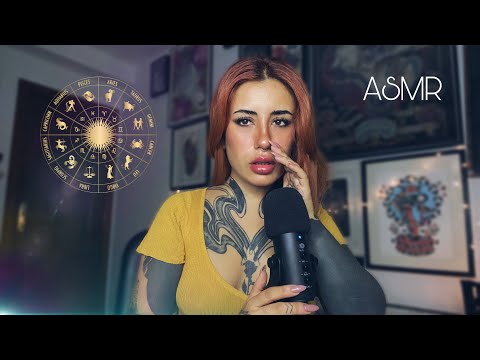 ASMR: Sesión de Cosquillas en tus Orejitas susurrando signos del zodiaco