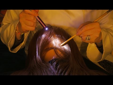 ASMR | Intense Dry Scalp Treatment With Oily Lengths/Ends Treatment | No Talking | 'Unintentional'