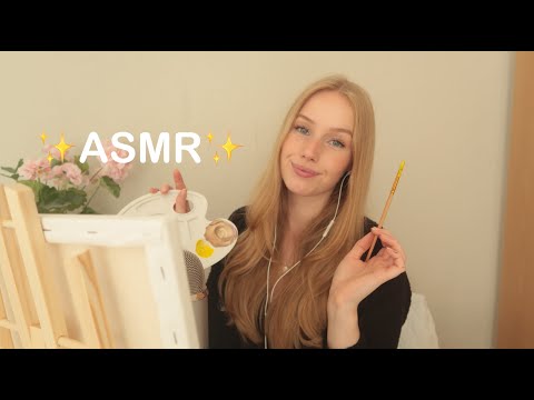 ASMR| ICH MALE EIN PORTRÄT VON DIR 👩🏼‍🎨✨ SUPER TINGLY 🤯 (Roleplay)|RelaxASMR