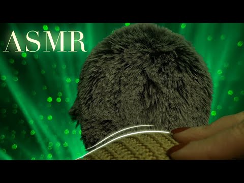 ASMR To Fall Asleep Fast | Fluffy Mic, Brushing, Fabric Scratching, Tingly Tapping, Soft Whispers