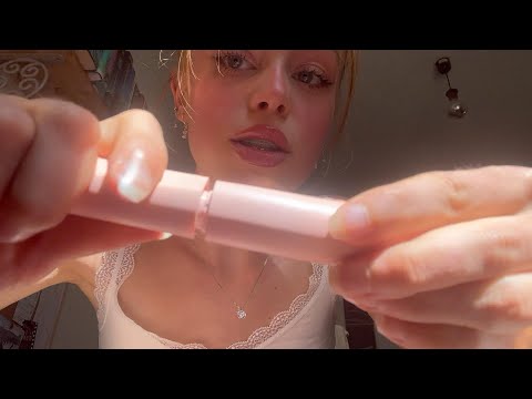 ASMR // Doing Your Makeup ( realistic makeup application, personal attention )