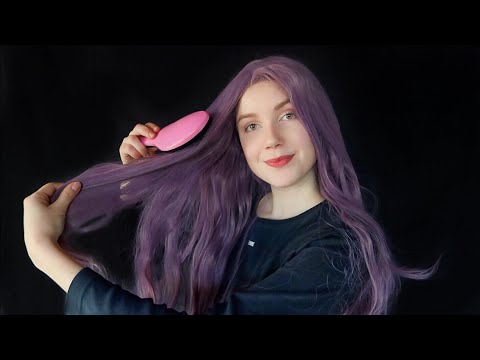 [ASMR] 🎀 Brushing My Hair & Rambling (Exciting News!!)