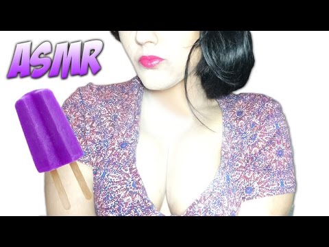 ~ ASMR popsicle   *Eating Sounds* ~