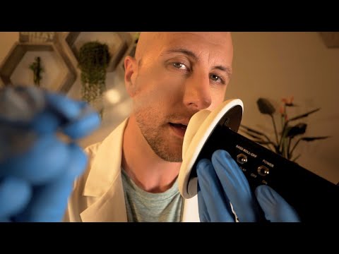 ASMR Deep Ear Cleaning & Exam For Intense Tingles.