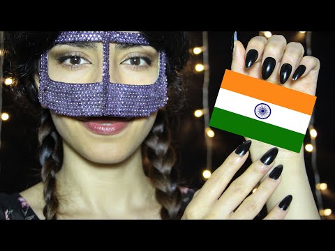 💫 ASMR Speaking Hindi Layered 💜(Indian Trigger Words, फुसफुसाना, हिंदी ,Different Language ASMR#5)