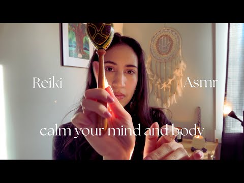 ASMR reiki session : for when your feeling stuck | motivation| mini tarot|