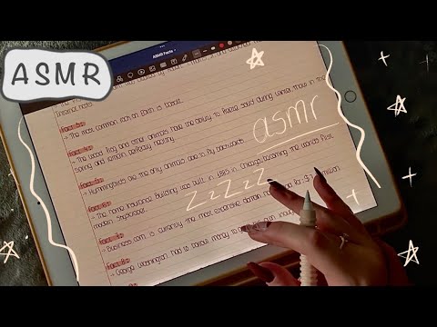 Watch this video when you want to concentrate ASMR - 📓JUST iPad Writing Sounds - NO talking