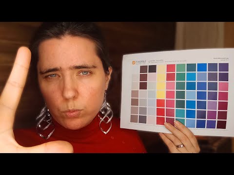 ASMR Color Analysis Role Play