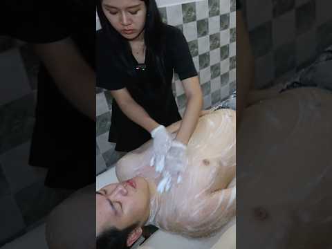 ASMR Full Service Body Wash, Scrub and Massage 💆 #asmr