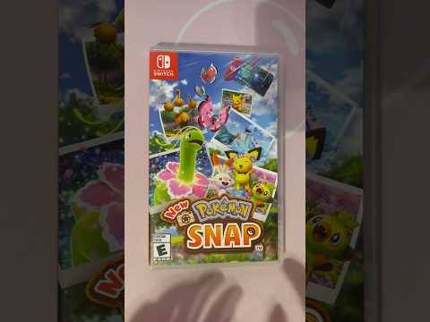ASMR Tapping On New Pokémon Snap #ASMR #Shorts