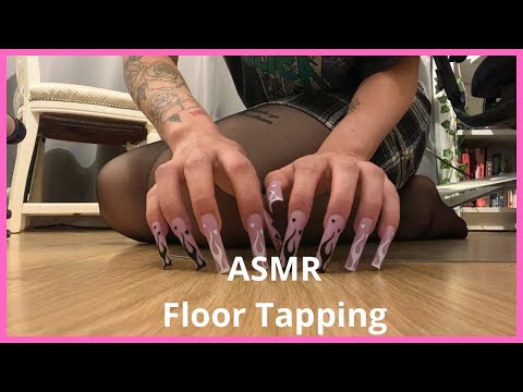 ASMR Floor Tapping | Lofi | Long Nails | No talking