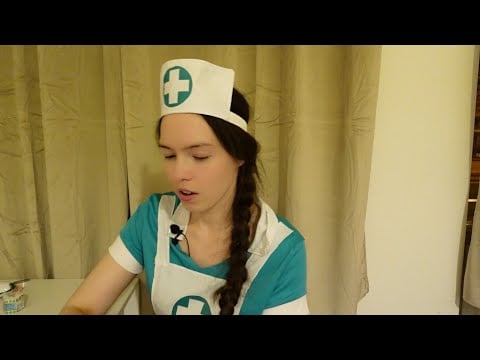 ASMR Medical Nurse roleplay and Tattoo removal