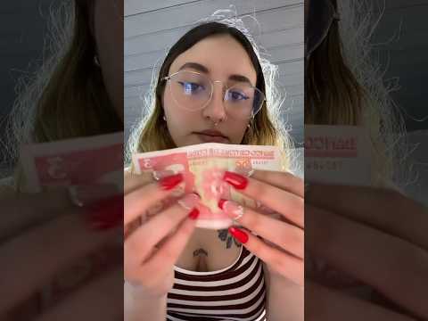 Billete de 3 pesos cubanos che Guevara #asmr