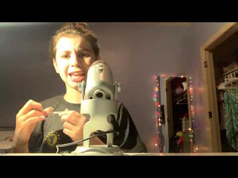 ASMR- Mouth sounds and slow hand movements (highly requested)