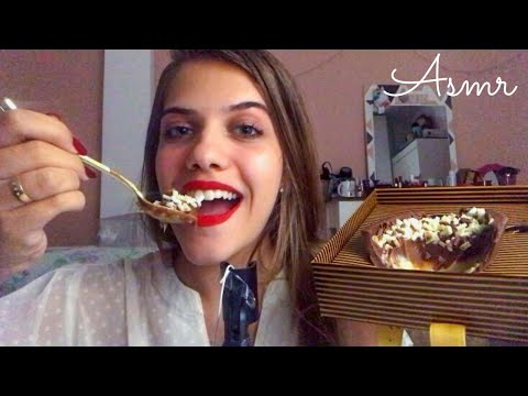 ASMR MUKBANG - Comendo Ovo de Páscoa 🤎🍫