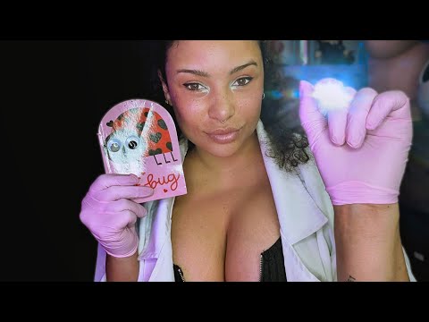 ASMR Flirty Optometrist Performs Your Eye Exam (South African Accent)
