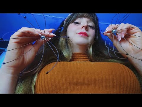 ASMR | Fazendo carinho no seu cabelo com você deitado no meu colo