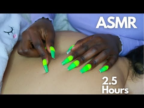 ASMR 2.5 HRS ~ ALL-ZOOMED BACK NITPICKING WHITEHEADS