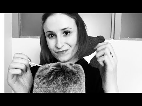 ASMR Fluffy Mic Sounds [English & Français]