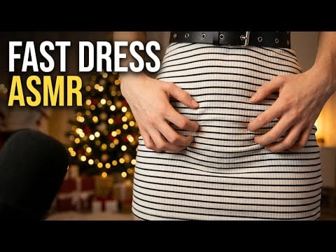 ASMR Fast Dress Scratching for Deep Relaxation 💝