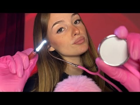 ASMR: TON EXAMEN MEDICAL TRÈS RÉALISTE : TEST DES SENS (vue, ouïe, toucher)🩻🩺🥼 