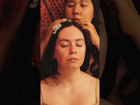Yarrow brushing ASMR #asmr #asmrvideo #asmrmassage #asmrrealperson #asmrsleep