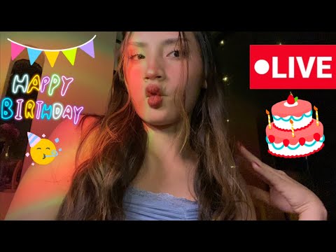 🔴Ximena ASMR está en vivo 🎂🥳