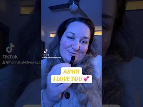 I love you (with hand movements and mouth sounds) 💕