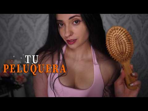 ASMR Tu peluquera te cuida💖