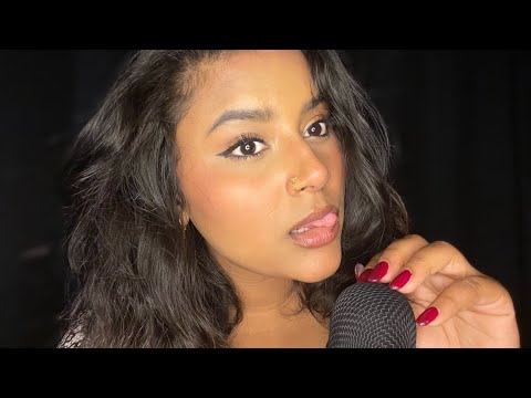 ASMR Mouth Sounds(random triggers!, bugs, energy rain, hand movements)