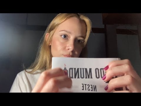 ASMR Fast Tapping and Scratching - boxes, book, camera tapping… - (almost) no talking