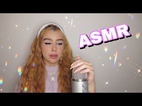 ASMR SONS DE BOCA 👄/PINCEL NO MICROFONE 🎙️