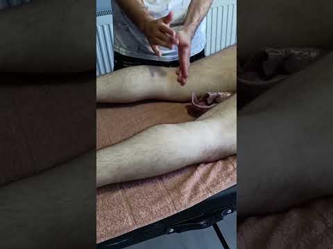 THE MOST RELAXING TECHNIQUES FOR THE BACK OF THE LEGS #satisfying #relaxing #asmr #short #massage