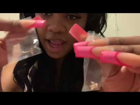 Asmr Body Candy Haul with Gum