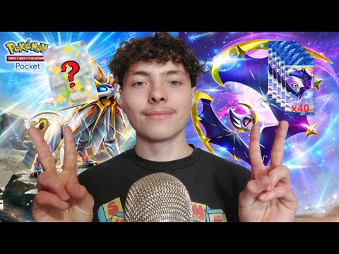 ASMR : 40 boosters de la nouvelle extension Pokémon Pocket