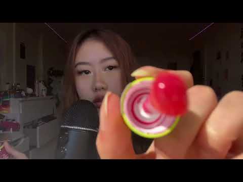 ASMR 1 minute fast and agressive makeup application