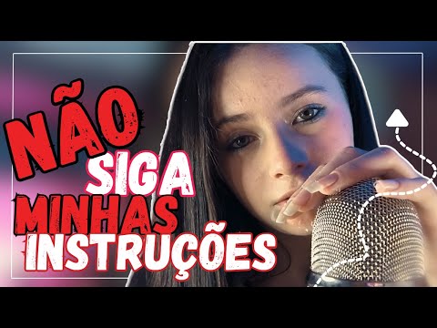 ASMR não siga minhas instruções | ASMR Roleplay