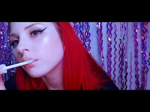 ASMR Applying Lipgloss Wrong (Inspired by the LOVELY KingCaitlynASMR)